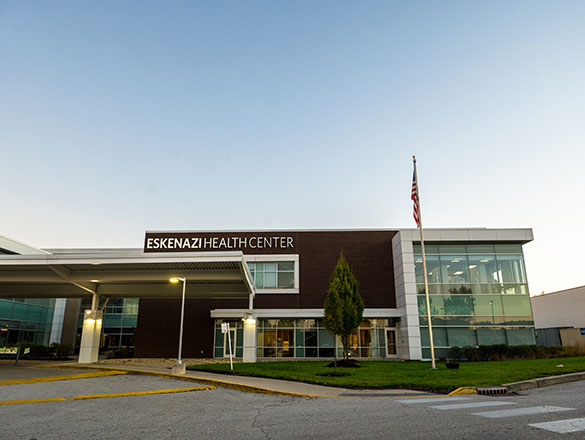 Exterior view of Eskenazi Health Center West 38th Street