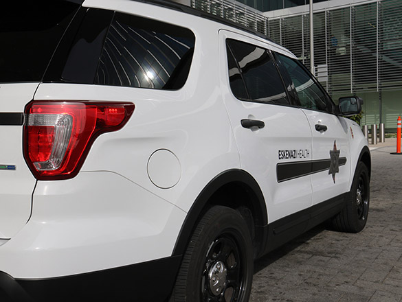 Eskenazi Health Security Vehicle